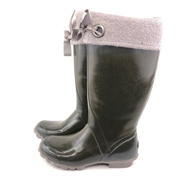 Bogs Alex Solids Tall Rubber Winter Boots 8 - Picture 2 of 14